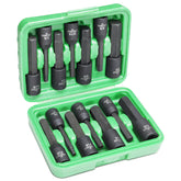 14 Piece 1/2 inch Drive SAE & Metric Hex Bit Socket Set - 58119